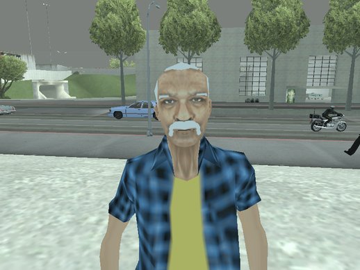 GTA San Andreas Veteran Old Man Mod - GTAinside.com